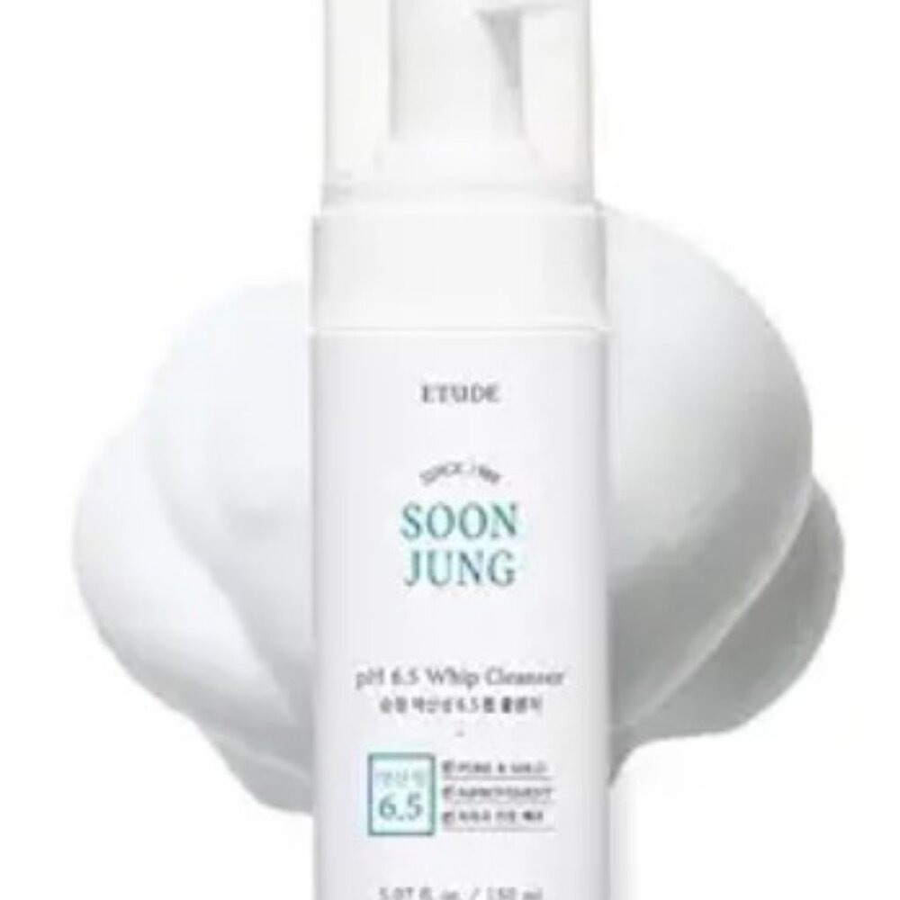 ETUDE SoonJung pH 6.5 Whip Cleanser Korean Skin Care